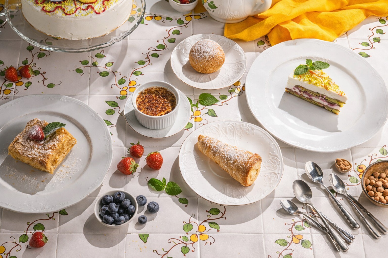 Фирменный десерт в подарок от ресторана Capuletti - фотография № 1