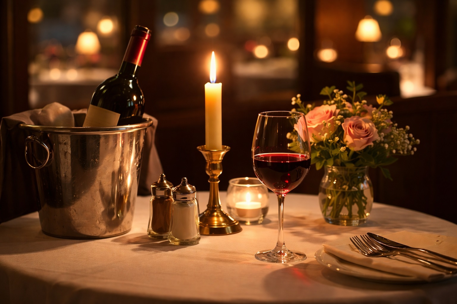 -50% скидки на бутылку вина по понедельникам в ресторане «Парк» - фотография № 1