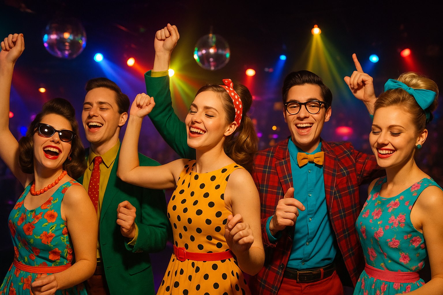 Предновогодняя «Стиляги Пати» с арт-группой Кстати! - фотография № 1