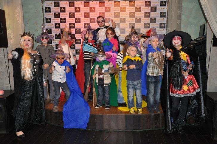 Детский праздник Halloween в ресторане «Абрикос»