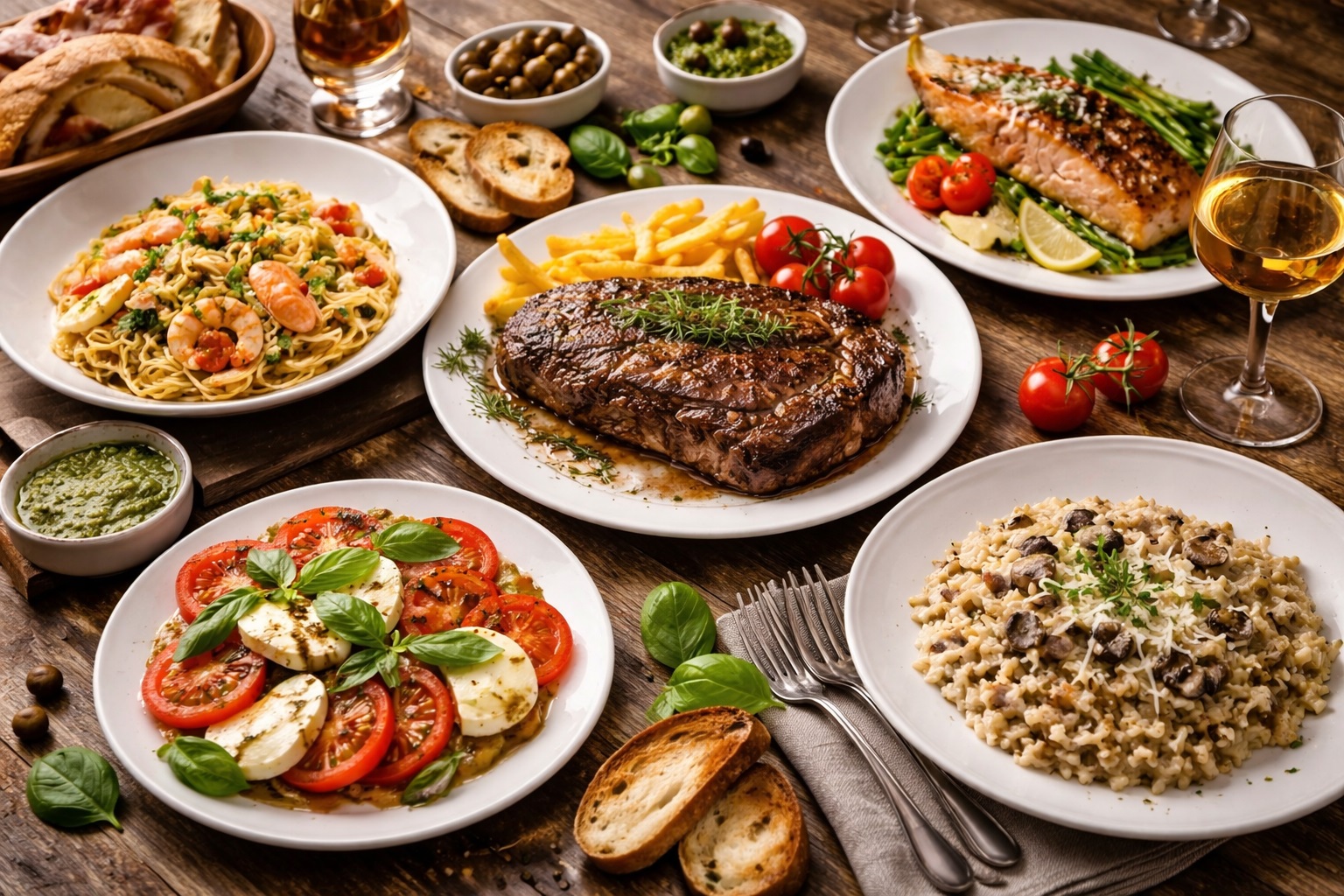 -30% скидки в счастливые часы в ресторане «Парк» - фотография № 1