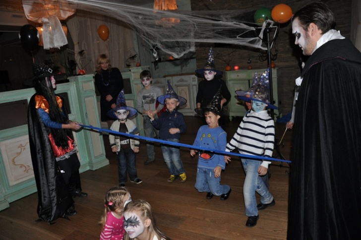 Детский праздник Halloween в ресторане «Абрикос»