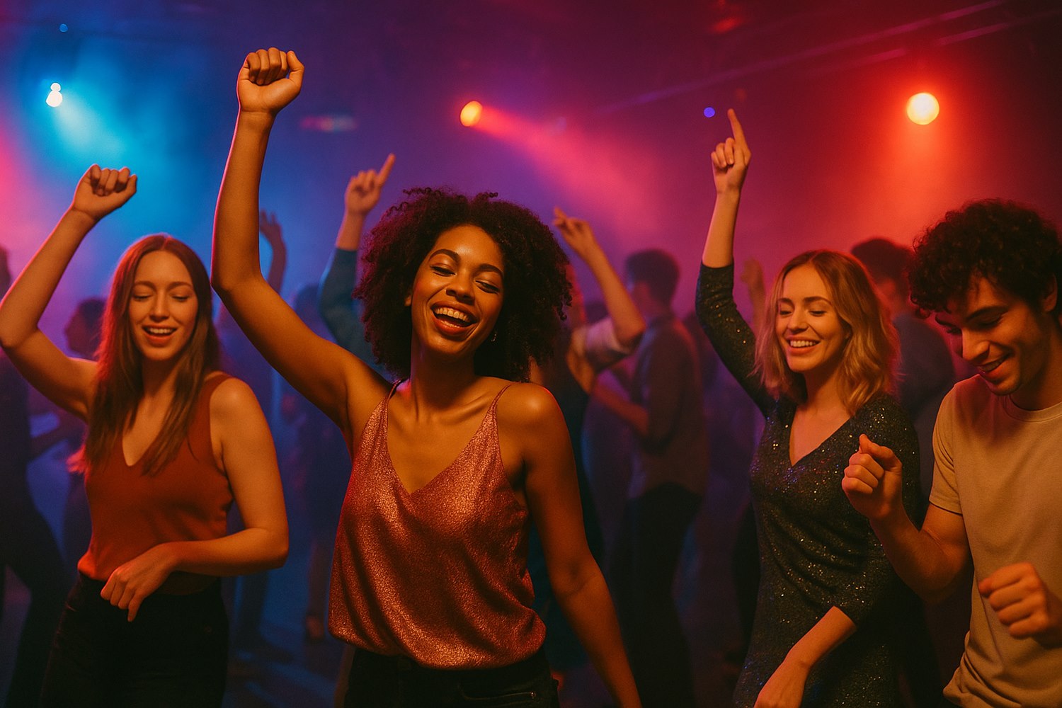 Танцевальная вечеринка с кавер-группой «Вишневый заряд» - фотография № 1