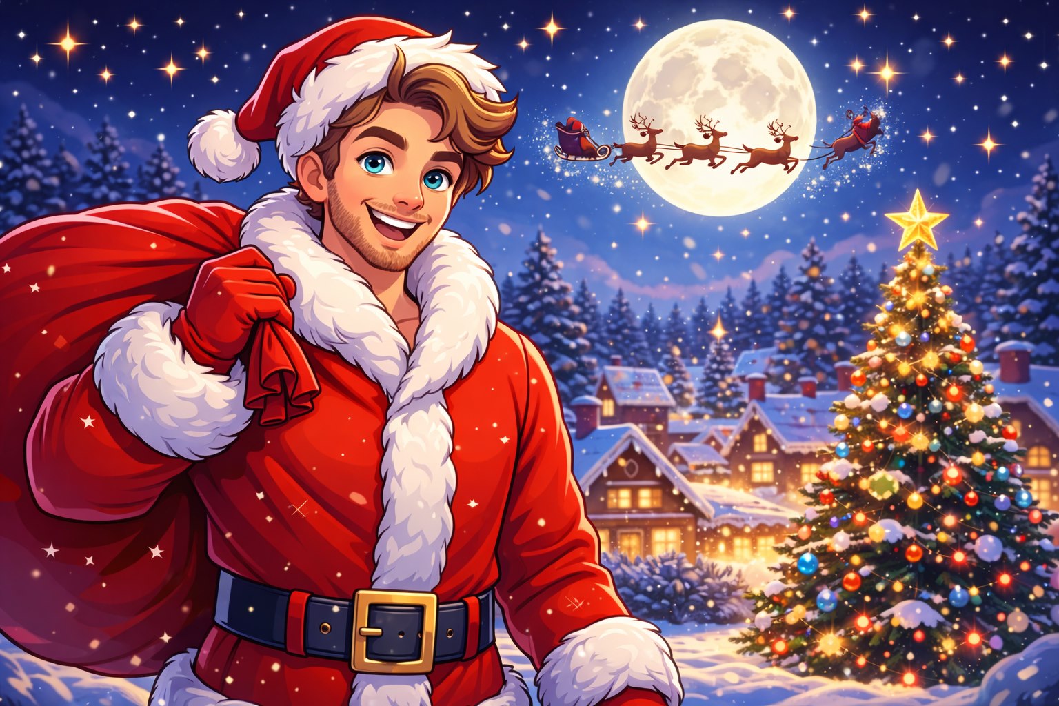 Новогодний интерактивный спектакль «Новый Дед Мороз?» - фотография № 1