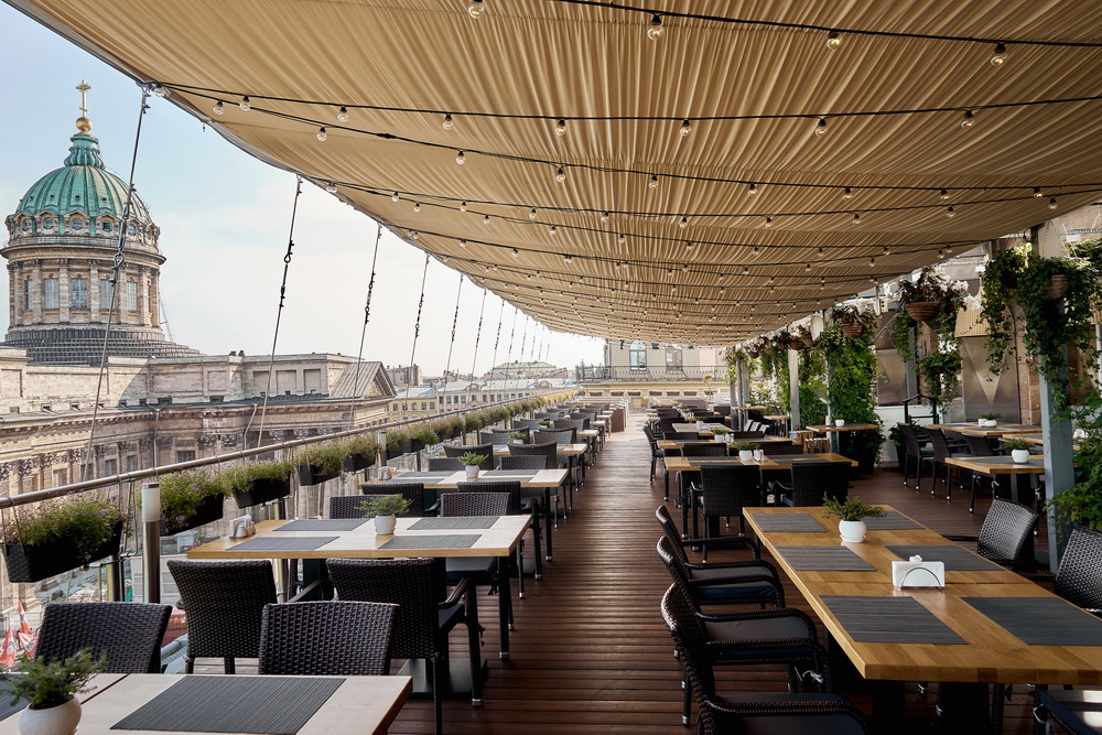 Летний DJ-сет на террасе с панорамным видом - фотография № 1