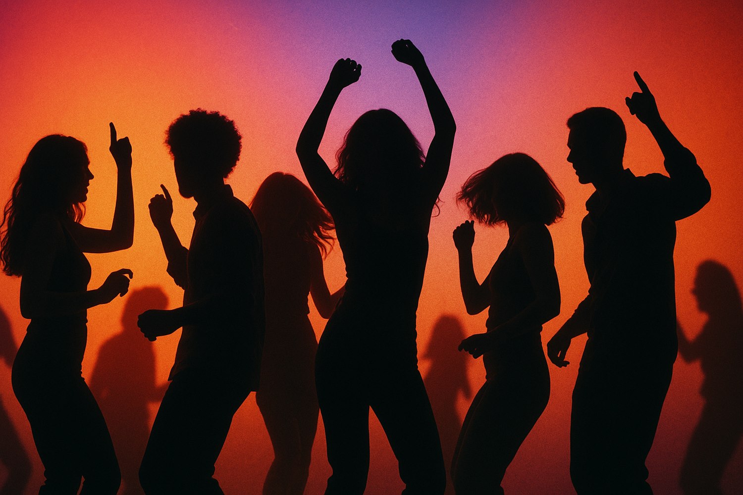 Ночь. Jagger. Танцы с кавер-группой Вишневый заряд - фотография № 1