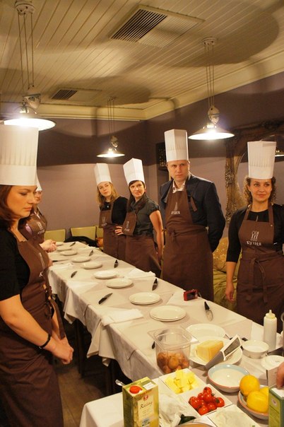 Кулинарный мастер-класс шеф-повара Павла Петрова для VIP-клиентов «Альфа-банка» - фотография № 3