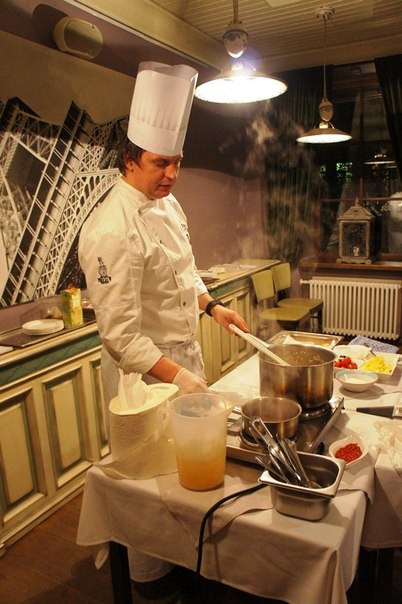 Кулинарный мастер-класс шеф-повара Павла Петрова для VIP-клиентов «Альфа-банка» - фотография № 7