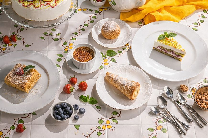 Фирменный десерт в подарок от ресторана Capuletti