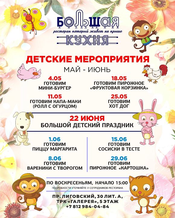 Большой детский плаздник