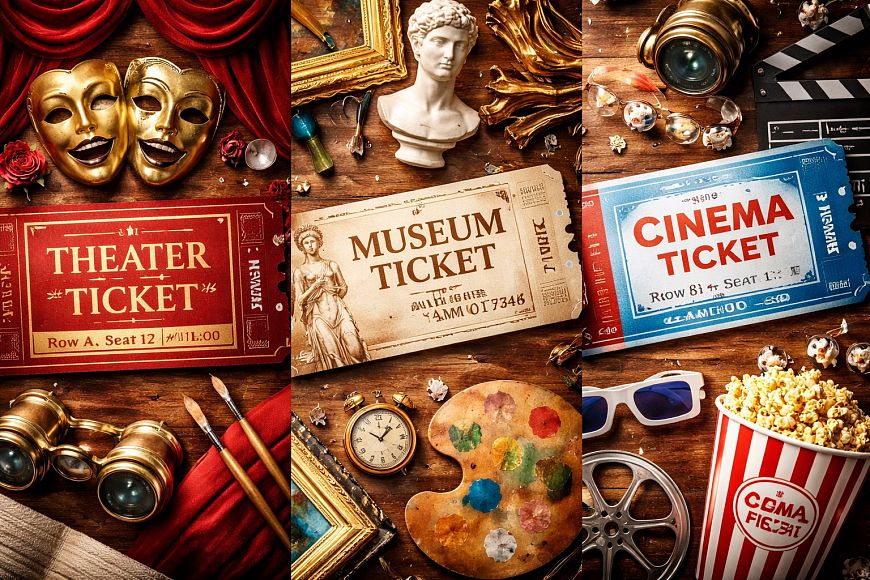 -10% скидки в ресторане «Мари Vаnnа» по билету в театр, музей или кино