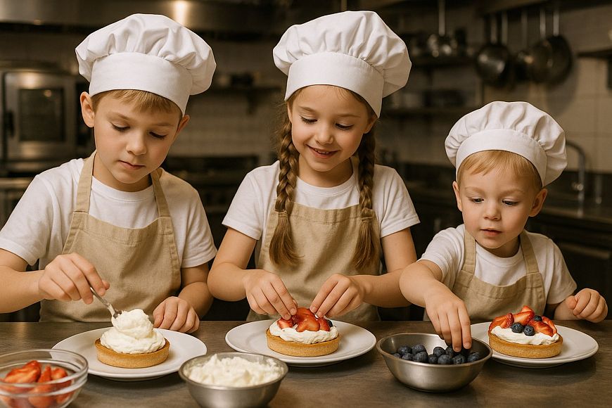 Мастер-класс для юных шефов