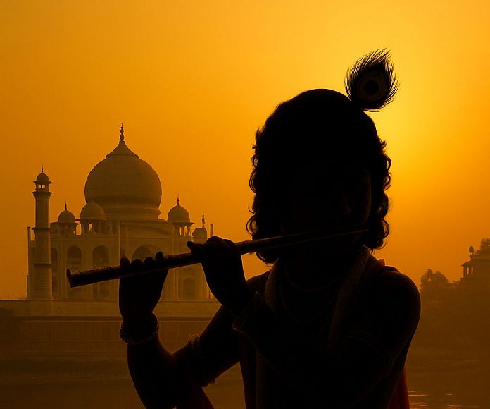 Флейта-шоу и индийские танцы