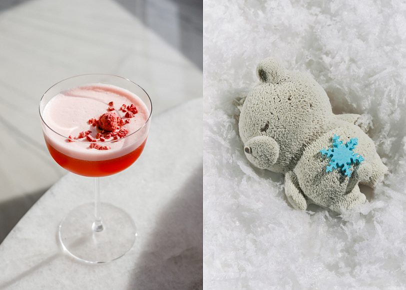 Коктейль и десерт в подарок гостям отеля Wawelberg