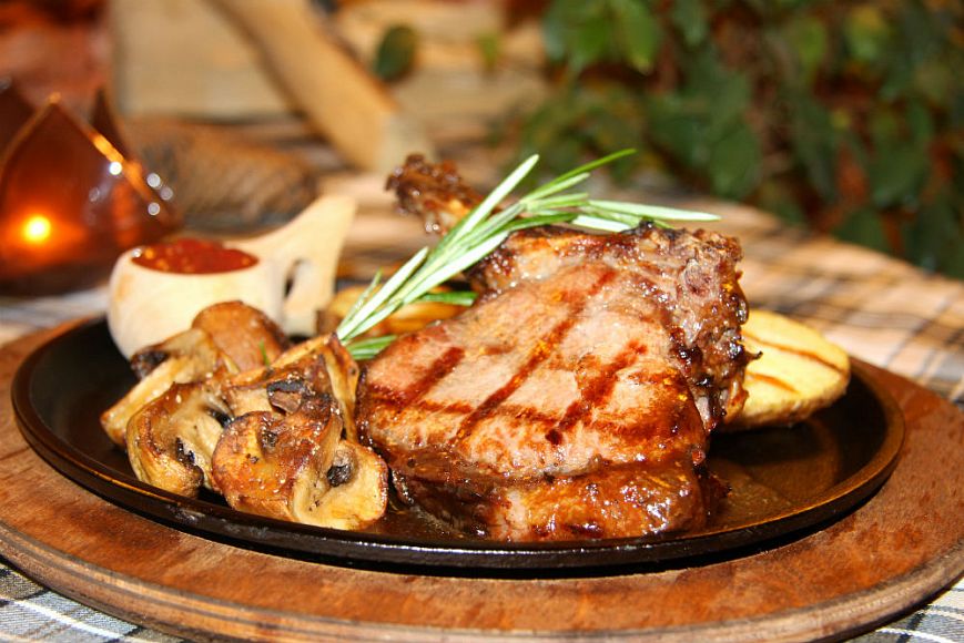 Ресторан шотландская клетка рецепт от шеф-повара кабан мясо гриль