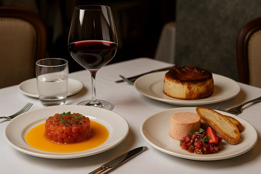 Гастрономический вечер с винным сопровождением