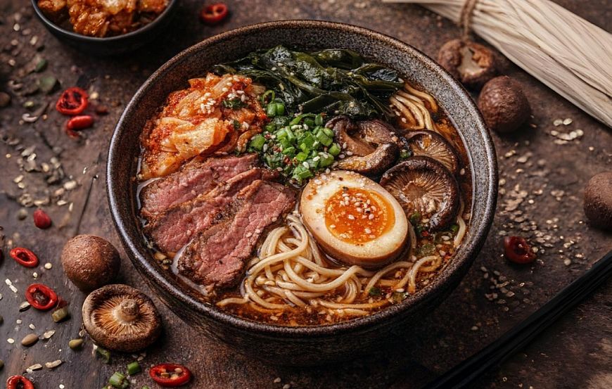 Похмельный рамен и рождественская индейка в La Vue