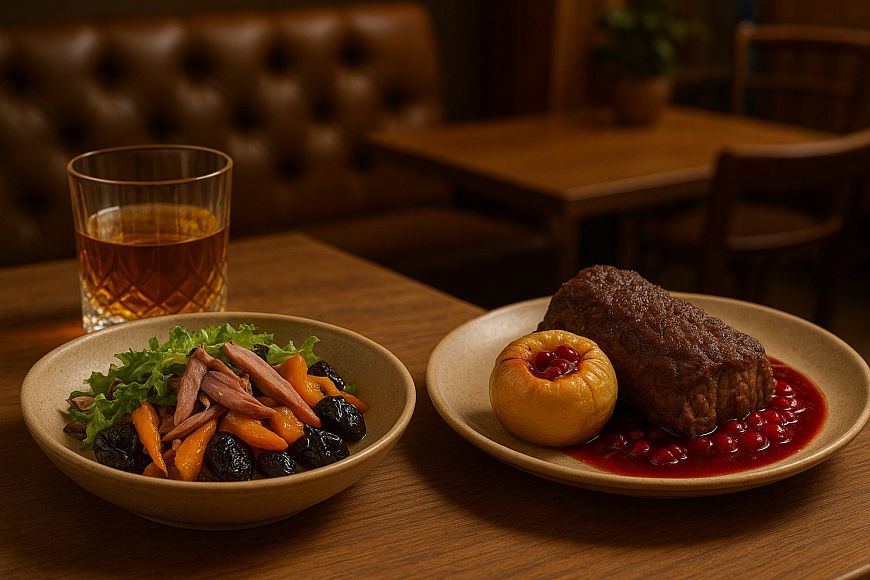 Гастроужин «Угощение охотника: дичь и вино»