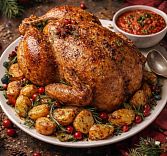 Похмельный рамен и рождественская индейка в La Vue