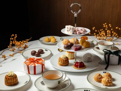 Рождественское чаепитие с подарками от Гусевского хрустального завода в Kira