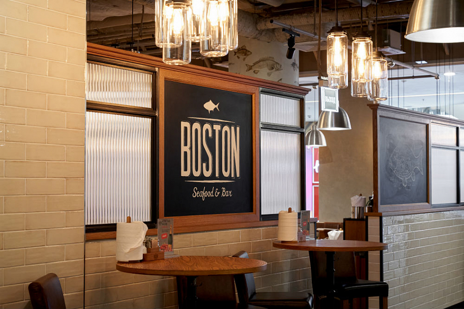 Boston Seafood & Bar (закрыт) - фотография № 8 (фото предоставлено заведением)