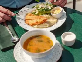 Разнообразие вкусов бизнес-ланчей в ресторане L'Eclat