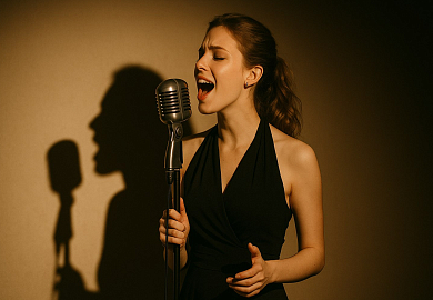 Новогодний вечер с живым вокалом, караоке и ди-джеем