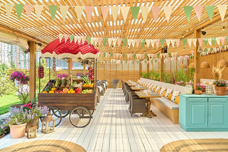 Веранда - кухня европейская