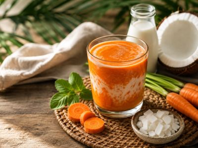 Морковный сок с кокосовым молоком: суперфуд или просто удачное сочетание?