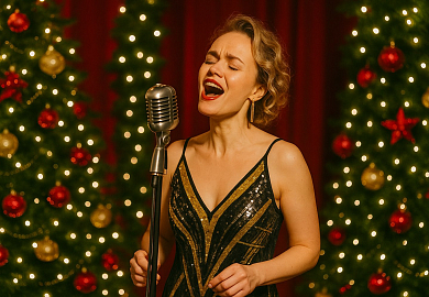 Новый год с Сашей Алмазовой