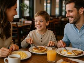 Детское меню в ресторане «Баклажан» (ТРЦ «Галерея»)
