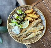 Корюшка в ресторане «Джек Лондон»